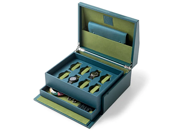 Leather Jewelry Box Passion GIORGETTI GA468G, GA469G, GA470G, GA471G factory GIORGETTI from Italy. Foto №4