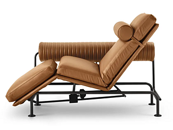 Leather Chaise Longue Day Bed Up Down i 4 Mariani