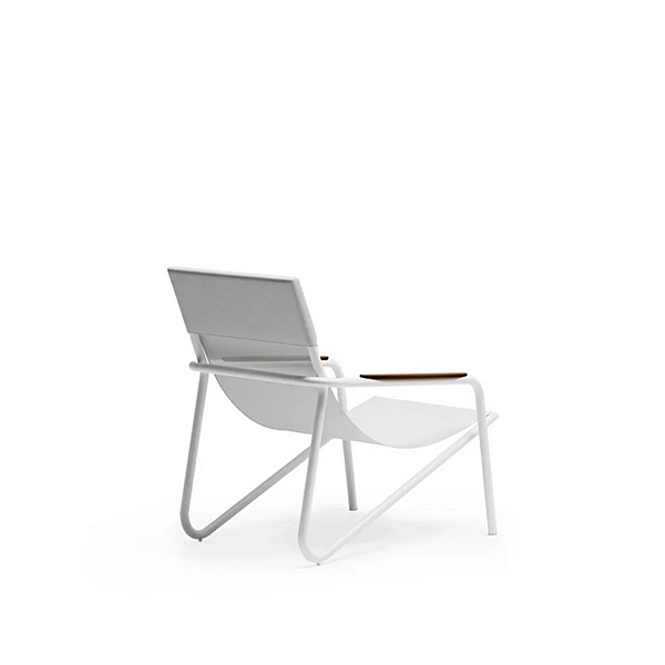 Aluminium deck chair with armrests Atmosphera Zante factory ATMOSPHERA from Italy. Foto №16