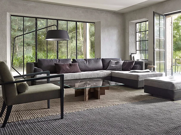 Modular Fabric Sectional Sofa Nomade 2 LIGNE ROSET factory LIGNE ROSET from Italy. Foto №1