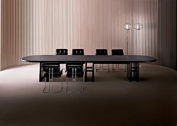 Modular Wooden Meeting Table Large i 4 Mariani factory i 4 Mariani from Italy. Foto №4