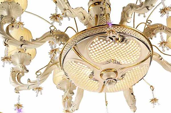 Chandelier LORENZON (F.LLI LORENZON) LL.25/AVOP/FSW/3PA/8F factory LORENZON (F.LLI LORENZON) from Italy. Foto №2