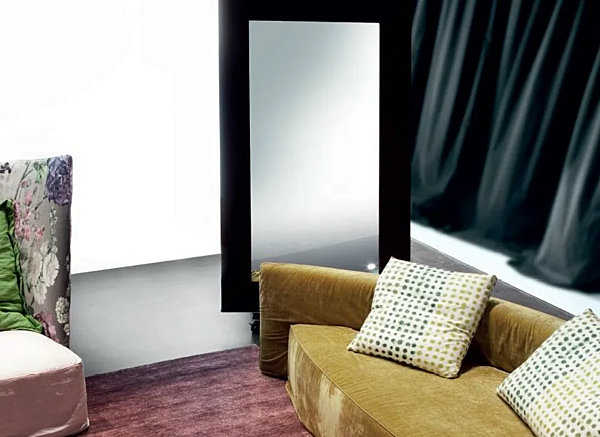 Freestanding Rectangular Framed Mirror Eleganza ERBA ITALIA factory ERBA ITALIA from Italy. Foto №5