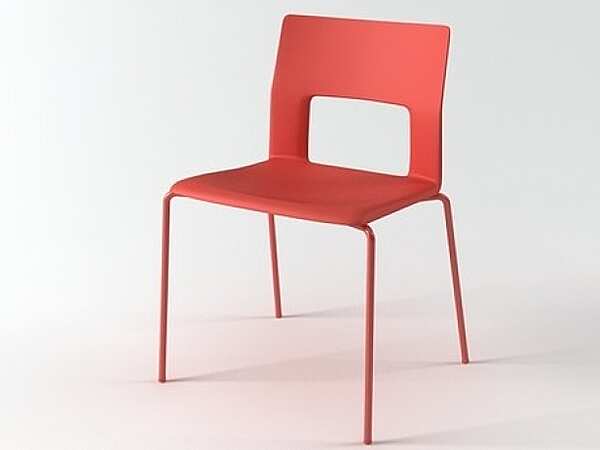 Chair DESALTO Kobe - chair with tubular frame factory DESALTO from Italy. Foto №14