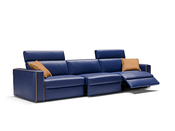 3-seater sofa with upholstered back Egoitaliano Kuby factory Egoitaliano from Italy. Foto №2