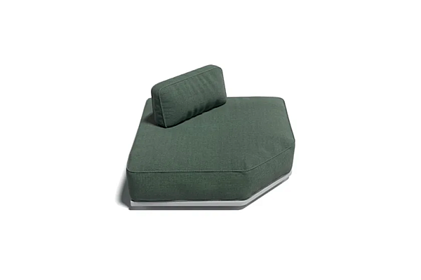 Corner modular garden armchair fabric Laguna 11 Atmosphera LA.MD11 factory ATMOSPHERA from Italy. Foto №4