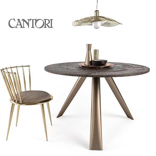 Table CANTORI  MILOS 1867.0400 factory CANTORI from Italy. Foto №2