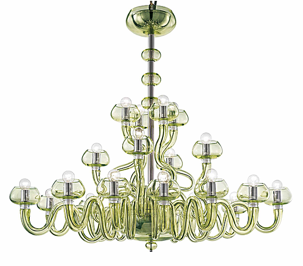 Chandelier Barovier&Toso Bissa Boba 6753/20 factory Barovier&Toso from Italy. Foto №1