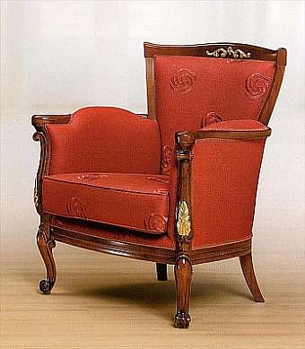 Armchair MORELLO GIANPAOLO 801/N factory MORELLO GIANPAOLO from Italy