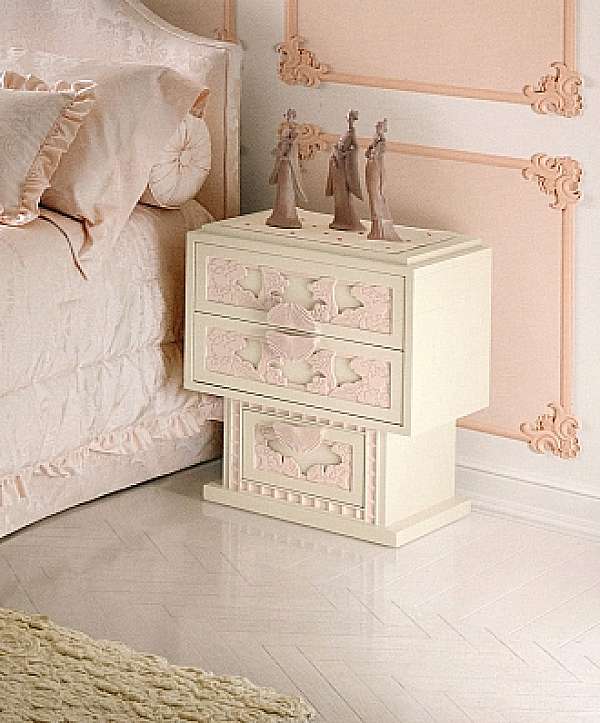 Bedside table HALLEY art. 796 factory HALLEY from Italy. Foto №1