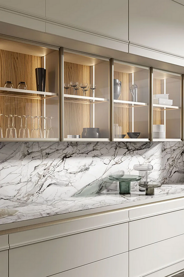Custom wooden kitchen with island Radha 2.0 Old Line factory Oldline from Italy. Foto №2
