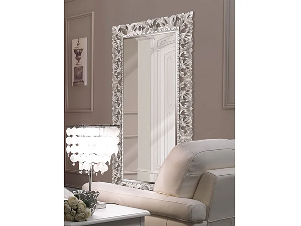 Rectangular Framed Mirror CASA +39 Prestige Collection 903 factory CASA +39 from Italy. Foto №1