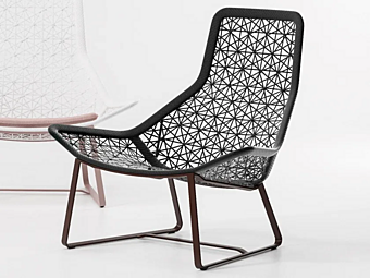 High Back Synthetic Fibre Garden Armchair KETTAL MAIA
