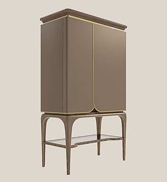 Wooden bar cabinet A.R. Arredamenti Alexander collection factory AR Interiors from Italy