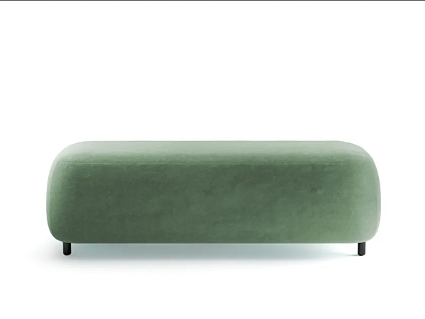 Upholstered bench with back Vice Versa Big by INNOVA Imbottiti factory Innova Imbottiti from Italy. Foto №3