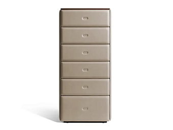 Leather chest of drawers Moondance POLTRONA FRAU