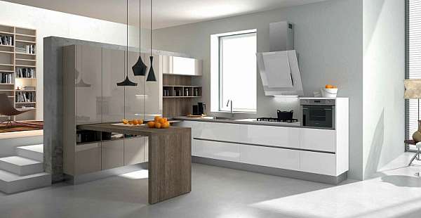 Kitchen RECORD CUCINE URBAN comp.2 factory RECORD CUCINE from Italy. Foto №1