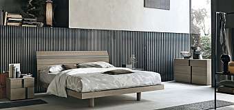 Bed TOMASELLA & COMPAS JOKER legno