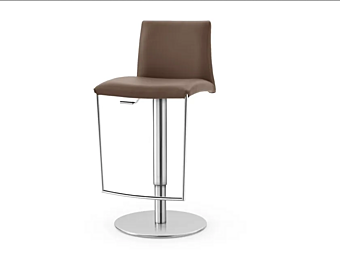 Height Adjustable Leather Stool Eforma Cindy factory Eforma from Italy