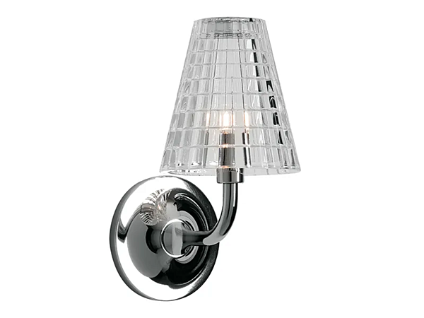 Crystal wall lamp Fabbian Flow collection factory Fabbian from Italy. Foto №1