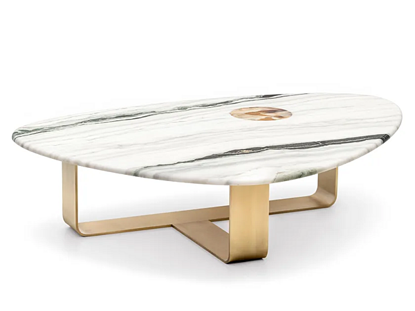 Low triangular marble coffee table ARCAHORN Demetra 7007 7007 factory ARCAHORN from Italy. Foto №2