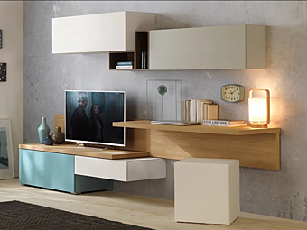Wall Mounted Wooden Storage Unit Moretti Compact LV107 Wall Mounted Wooden Storage Unit Moretti Compact LV107 factory MORETTI COMPACT from Italy