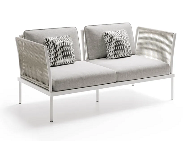 Garden Sofa for Two with Fabric Upholstery Atmosphera Flash FSH.DV2 factory ATMOSPHERA from Italy. Foto №6