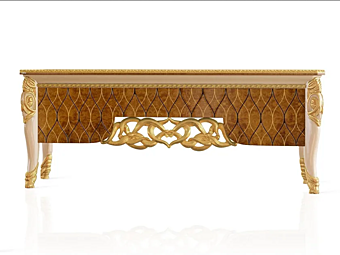 Rectangular writing desk in wood A.R. Arredamenti Harmony Collection 318 factory A.R.ARREDAMENTI SRL from Italy
