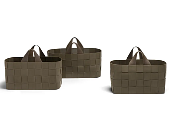 Basket Boulogne upholstered back Molteni & C Basket Boulogne upholstered back Molteni & C factory Molteni & C.(+VITRA) from Italy