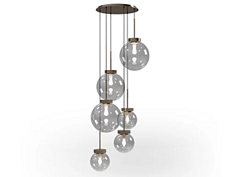 Glass pendant lamp Mood by CPRN HOMOOD