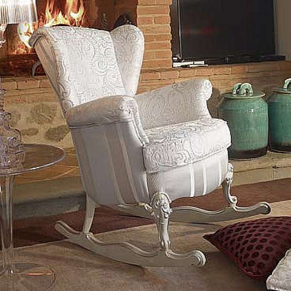 Rocking chair VOLPI 2083 factory VOLPI from Italy. Foto №1