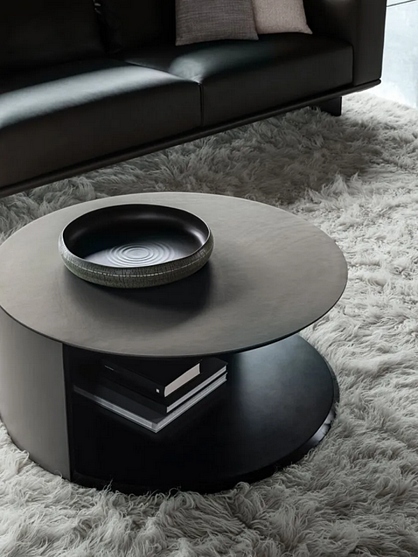 Round wooden coffee table Papier I 4 Mariani factory i 4 Mariani from Italy. Foto №3