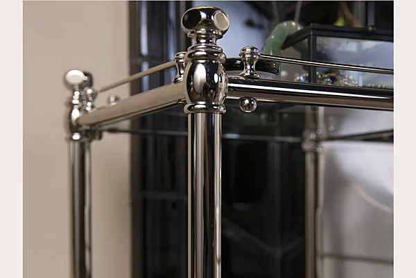 Floorstanding Metal Bathroom Cabinet Park Avenue Westin PKMOBILEVETRO factory Park Avenue from Italy. Foto №2