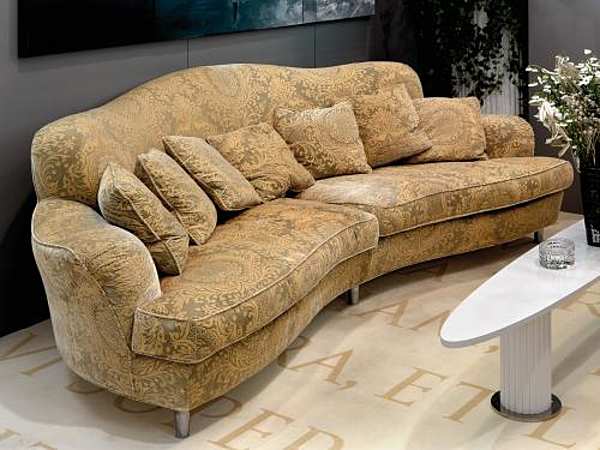 Radius sofa VISIONNAIRE (IPE CAVALLI) GINEVRA SHAPED factory VISIONNAIRE (IPE CAVALLI) from Italy. Foto №4