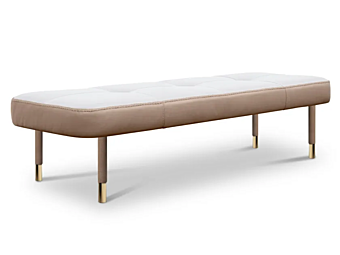 Upholstered fabric bench Nori FORMITALIA factory FORMITALIA from Italy