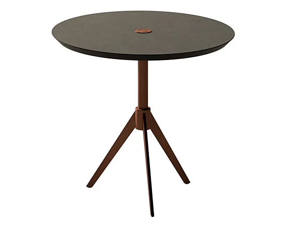 High Side Table Alcantara and Metal Sesto Senso CPRN HOMOOD S543 factory CPRN HOMOOD from Italy. Foto №1