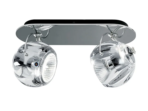 Wall lamp ceiling lamp Beluga color Fabbian factory Fabbian from Italy. Foto №1