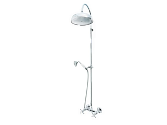 Wall Mounted Shower Panel with Overhead Shower Gentry Home Ascot Wall Mounted Shower Panel with Overhead Shower Gentry Home Ascot factory Gentry Home from Italy