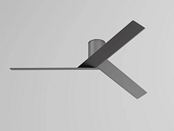 Aluminium ceiling fan KETTAL Superfan KSA900200, KSA900100 factory KETTAL from Italy