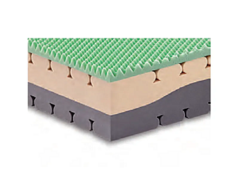 Synthetic Mattress Topazio HRM Gervasoni factory Gervasoni from Italy