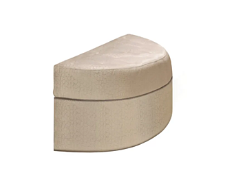 Round leather bench Emozioni Martini Interiors PV01SK Round leather bench Emozioni Martini Interiors PV01SK factory MARTINI INTERIORS from Italy