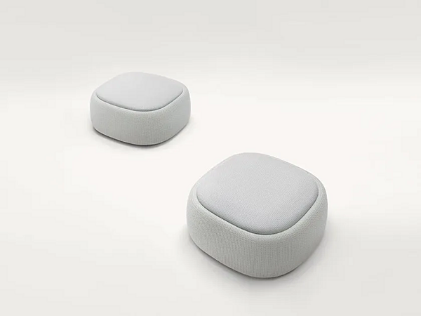 Square Storage Garden Pouf Smile PAOLA LENTI B75CE factory PAOLA LENTI from Italy. Foto №1