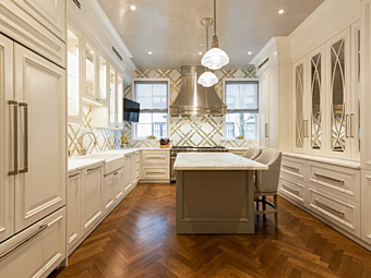 Custom Kitchen with Island Martini Interiors Chicago factory MARTINI INTERIORS from Italy