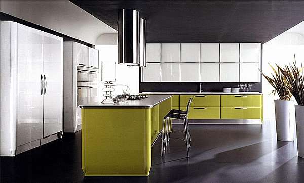 Kitchen LUBE CUCINE Katia-3 factory LUBE CUCINE from Italy. Foto №1