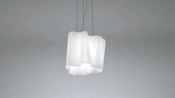 Blown glass pendant lamp Logico Artemide 0453010A, 0453020A, 0696020A factory Artemide from Italy. Foto №2