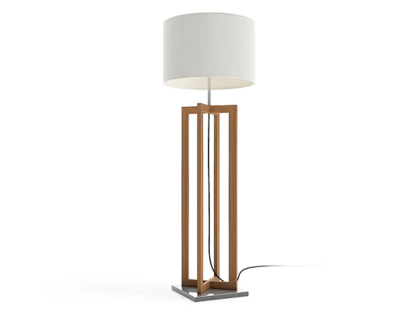 Teak floor lamp Vertigo Atmosphera VG.FL factory ATMOSPHERA from Italy. Foto №1