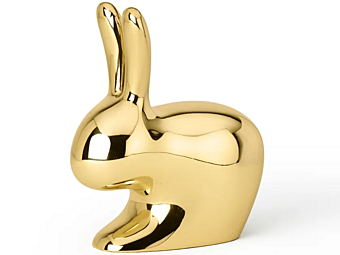 Brass Rabbit Doorstop GHIDINI1961 SG505PB102 factory GHIDINI1961 from Italy