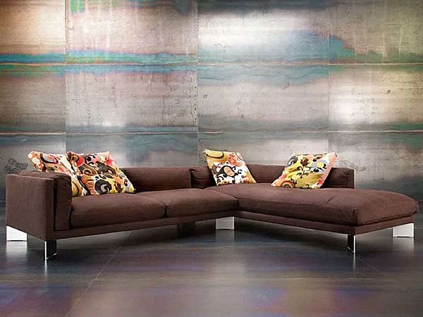 Sectional sofa fabric ERBA ITALIA Play factory ERBA ITALIA from Italy. Foto №6