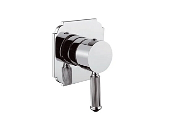 Recessed Single Handle Steel Shower Tap Gaia Mobili Olympia factory GAIA from Italy