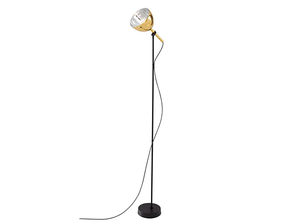 LED adjustable floor lamp brass material LIGNE ROSET Bell collection 10072830 factory LIGNE ROSET from Italy. Foto №1